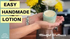 diy lotion with picture of hands holding lotion