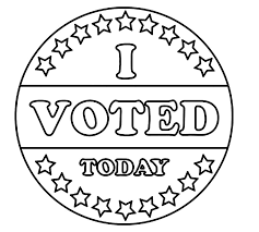 I voted sticker