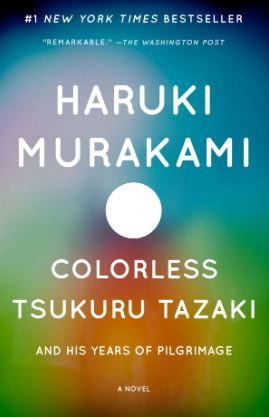 The cover for Colorless by Haruki Murakami