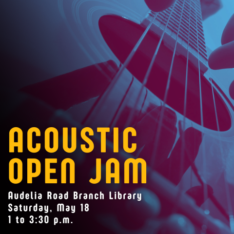 Acoustic Open Jam Cover Graphic