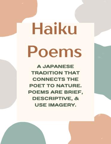 Haiku Poem Definition 