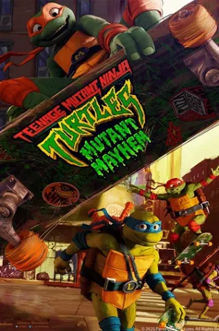 Movie Poster for Teenage Mutant Ninja Turtles: Mutant Mayhem