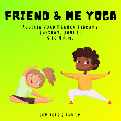 Friend & Me Yoga Cover Graphic