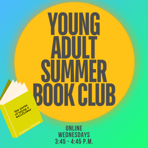Young Adult Summer Book Club Cover Graphic