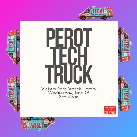 Perot TECH Truck Cover Graphic