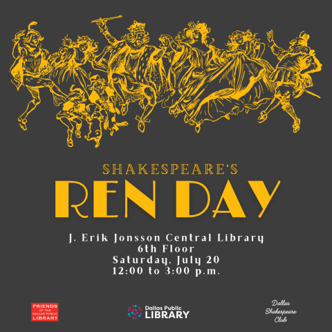 Shakespeare's Ren Day Cover Graphic