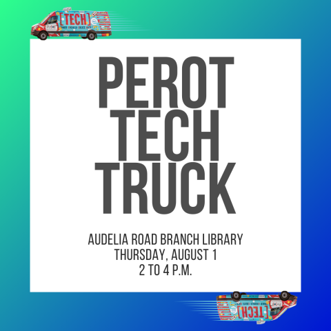 Perot TECH Truck Cover Graphic