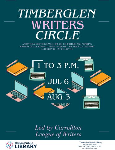 image of writer's circle flyer