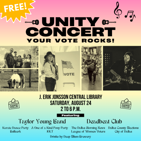 unity concert flyer