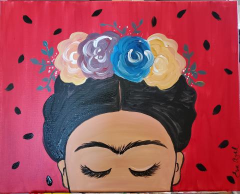 Frida Kahlo by Eva Azul