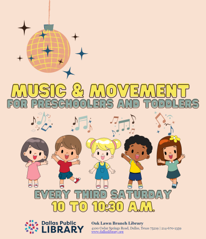 Music & Movement flyer