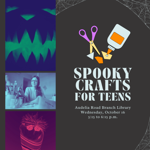 Spooky Crafts for Teens Cover Graphic