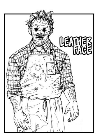 Leatherface Trading Card