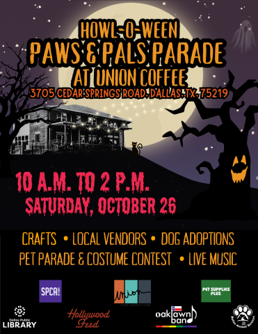 Flyer for Paws N Pals event