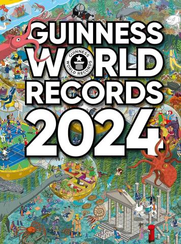 cover of Guinness World Records 2024 book