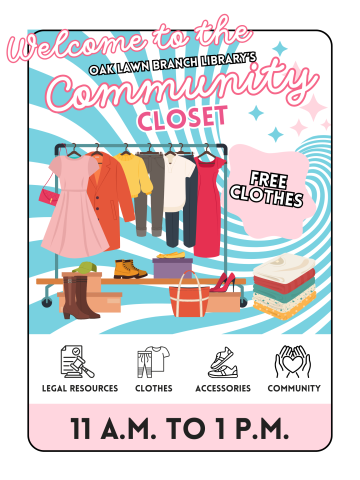 Community Closet Welcome sign