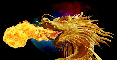 https://pixabay.com/photos/dragon-spit-fire-golden-dragon-253539/