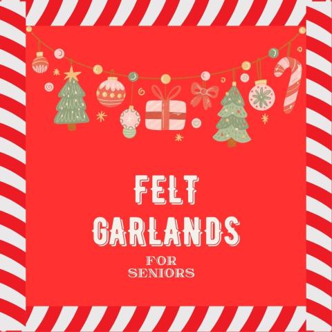 felt garlands