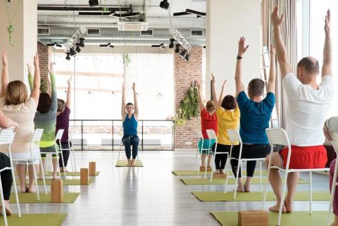 Chair Yoga Instruction