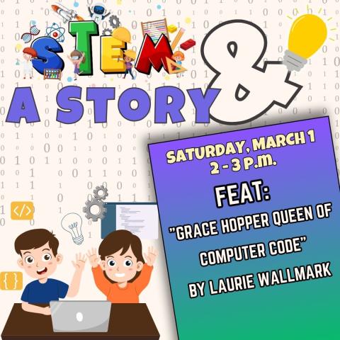 Stem and Story Logo