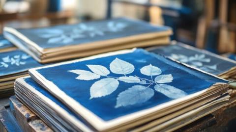 cyanotype prints