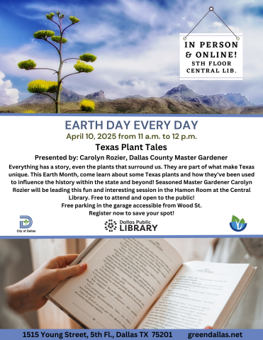 Earth Day Every day flyer