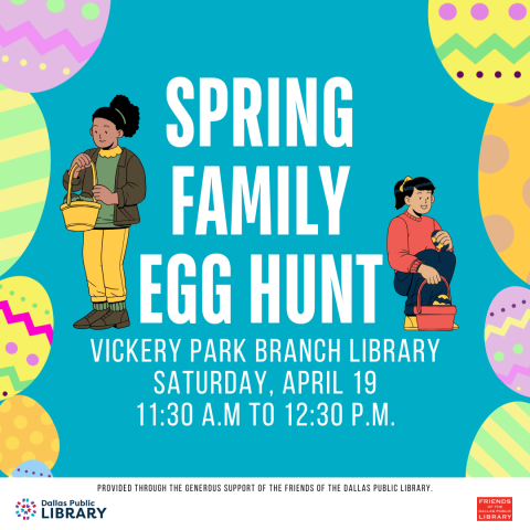 Spring Family Egg Hunt Cover Graphic