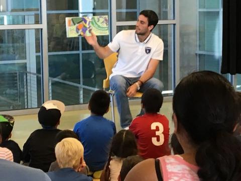 Join us for an enchanting Story Time! Bring your little ones to explore the magical world of books through captivating tales, interactive activities, and delightful characters.