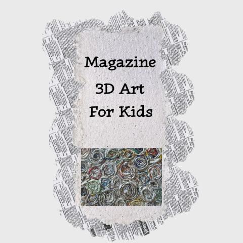 magazine 3d art for kids