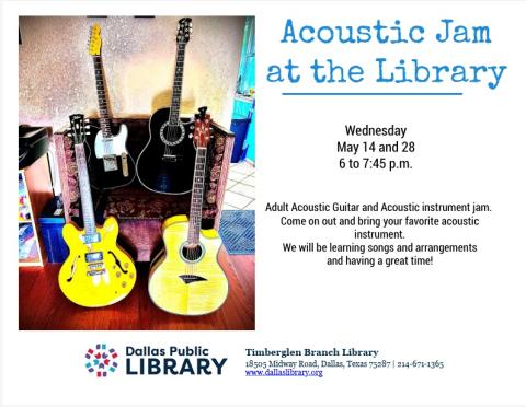 Acoustic Jam at the Library