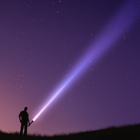 Flashlight Constellations STEM Activity