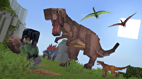 dinosaur minecraft