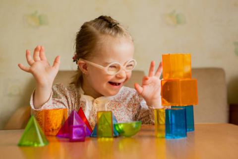 sensory toys and child