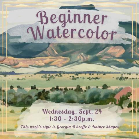 Beginner Watercolor Logo