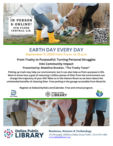 Earth Day Every day flyer