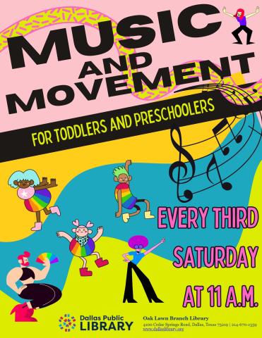 Music & Movement flyer