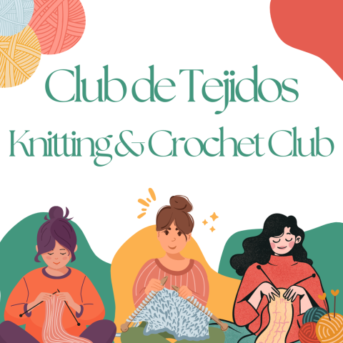 Knitting and Crochet Club Banner