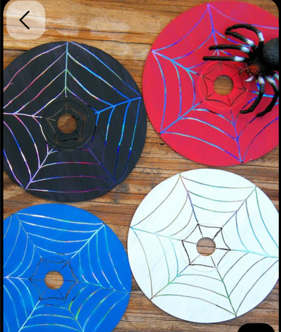 CD Spider web