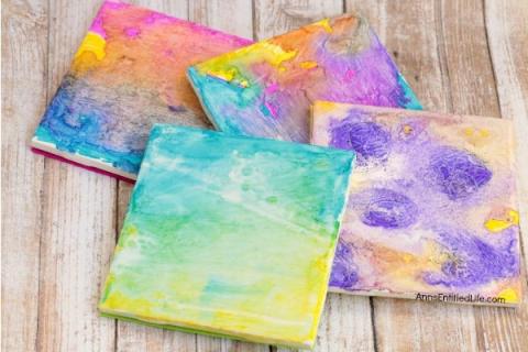dyed coasters
