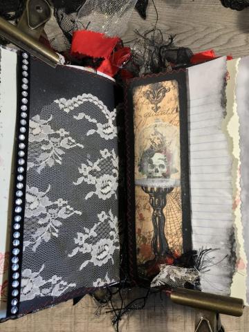 Example of GOth Junk Journal