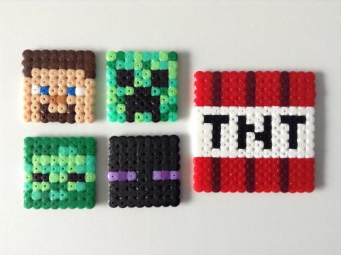 minecraft perler bead examples