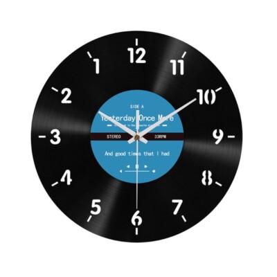 Vinyl Clock