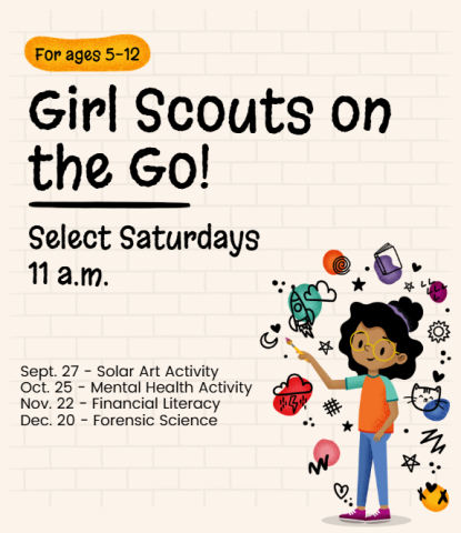 Flyer for Girl Scouts