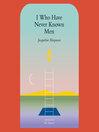 The book cover for "I Who Have Never Known Men" by Jacqueline Harpman features a geometric landscape with a ladder coming out of the ground.