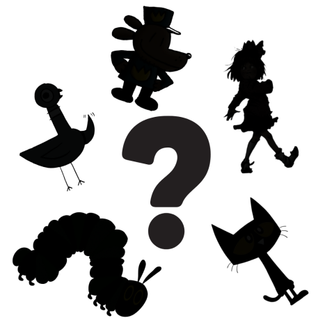 book character scavenger hunt logo
