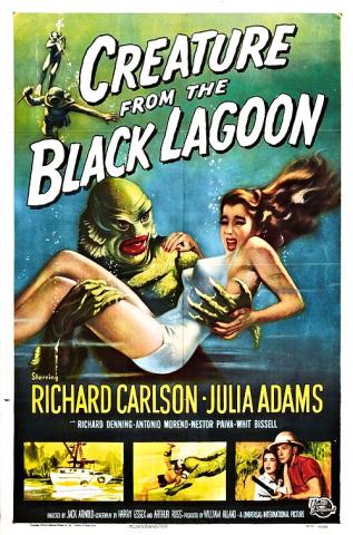 Creature from the Black Lagoon movie poster