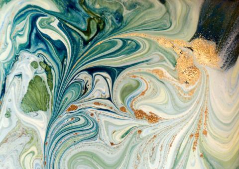 abstract marble art