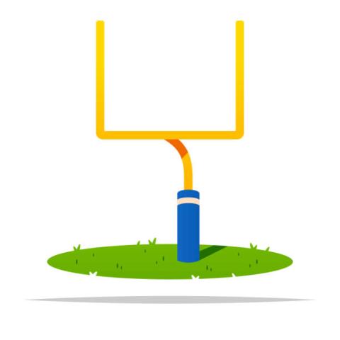 football field goal post