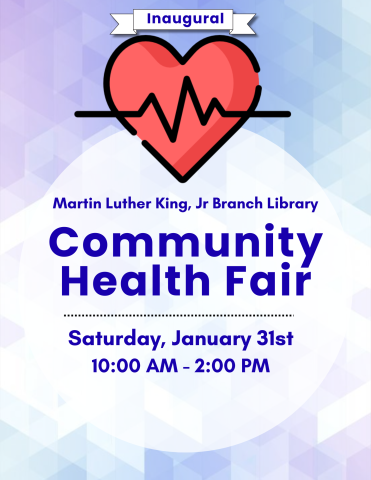 community health fair January 31st from 10 AM - 2 PM