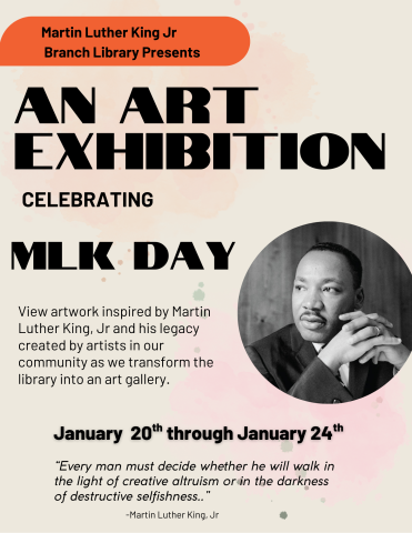 Art Exhibition Jan 20  - Jan 24